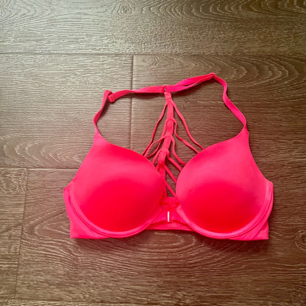 Victoria’s Secret pink push up bra
